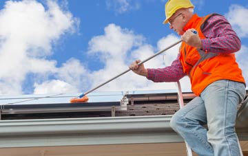 East Parley soft wash roof cleaning